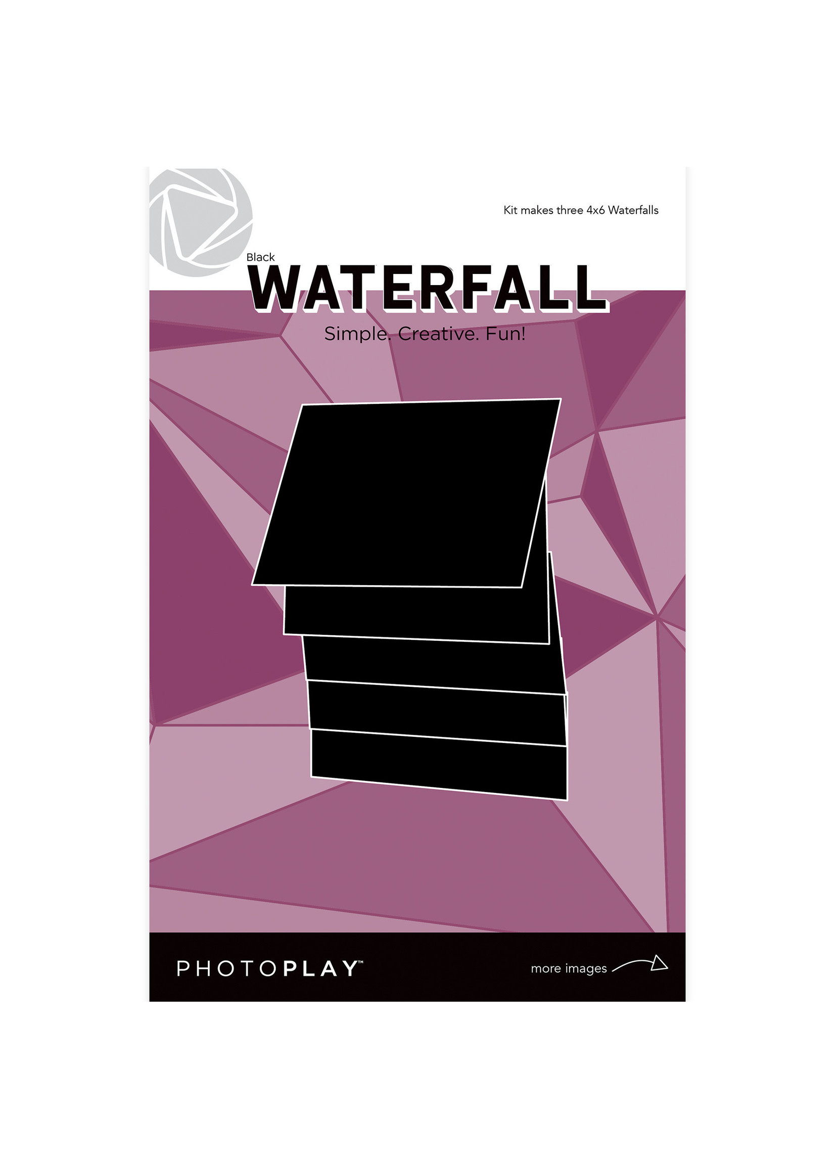 Photoplay PP 4x6 Black Waterfall Manual (15 pcs)