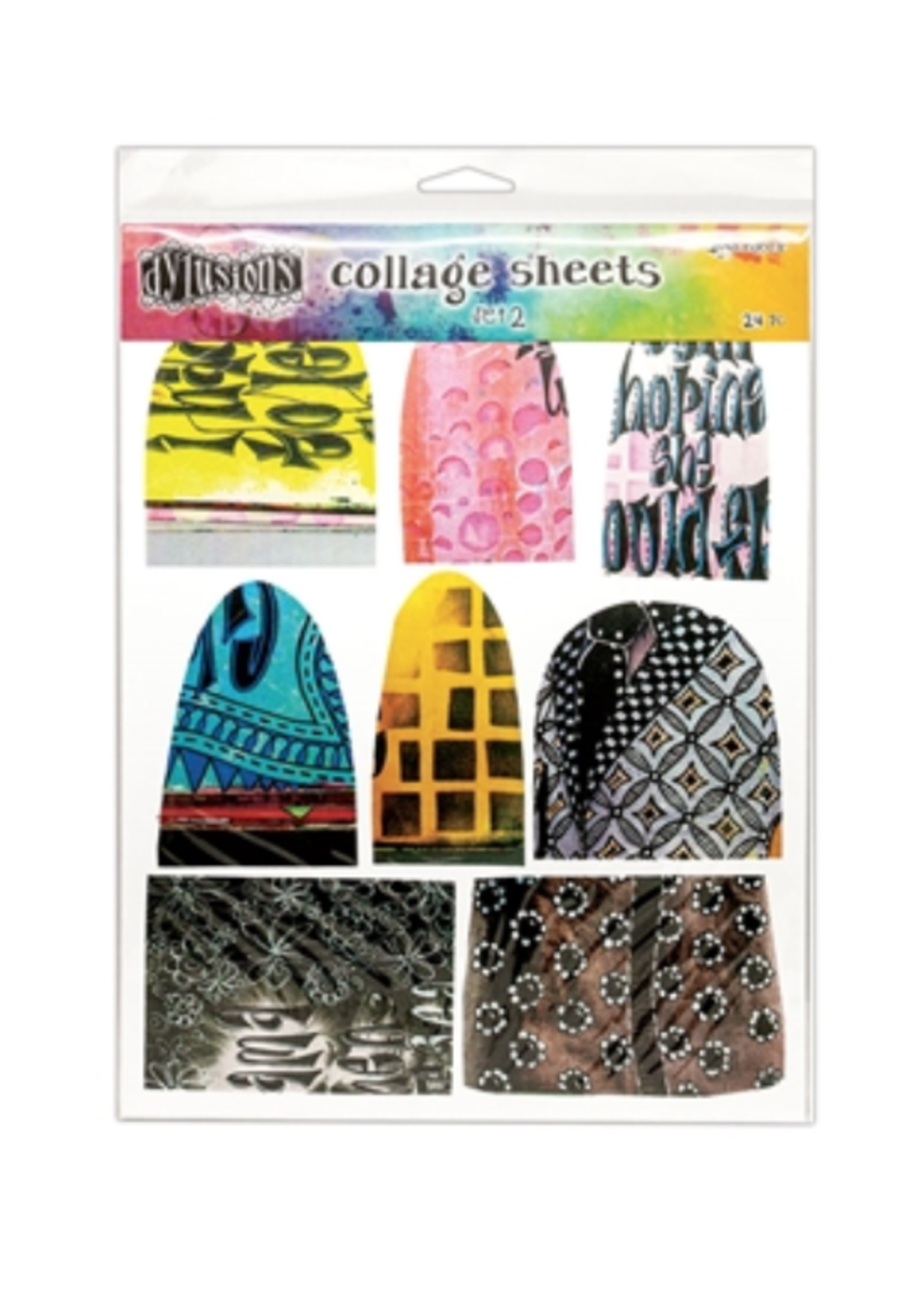 DYLUSIONS Dylusions Collage Sheets: Set 2