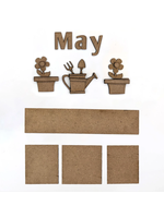 Foundations Decor FD May Monthly Calendar Kit