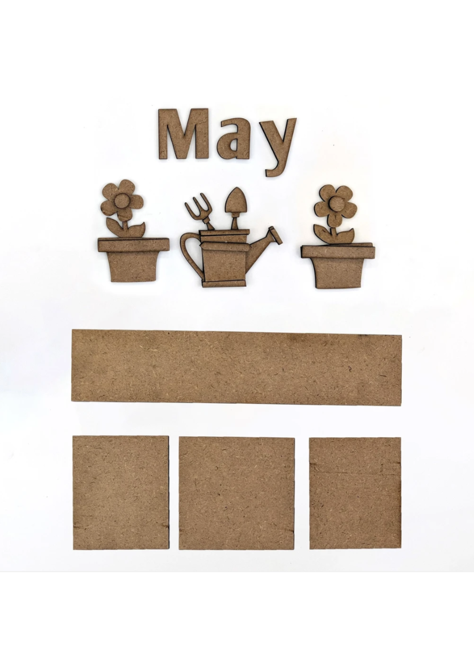 Foundations Decor FD May Monthly Calendar Kit