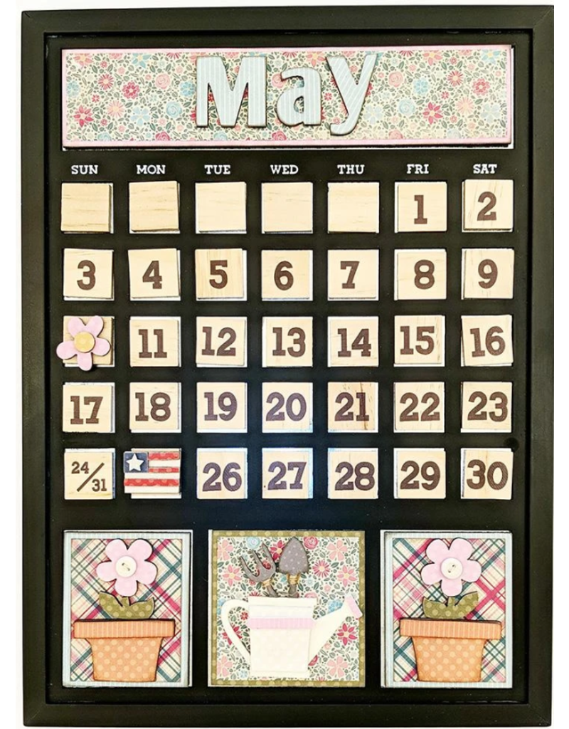 may 2018 monthly planner set