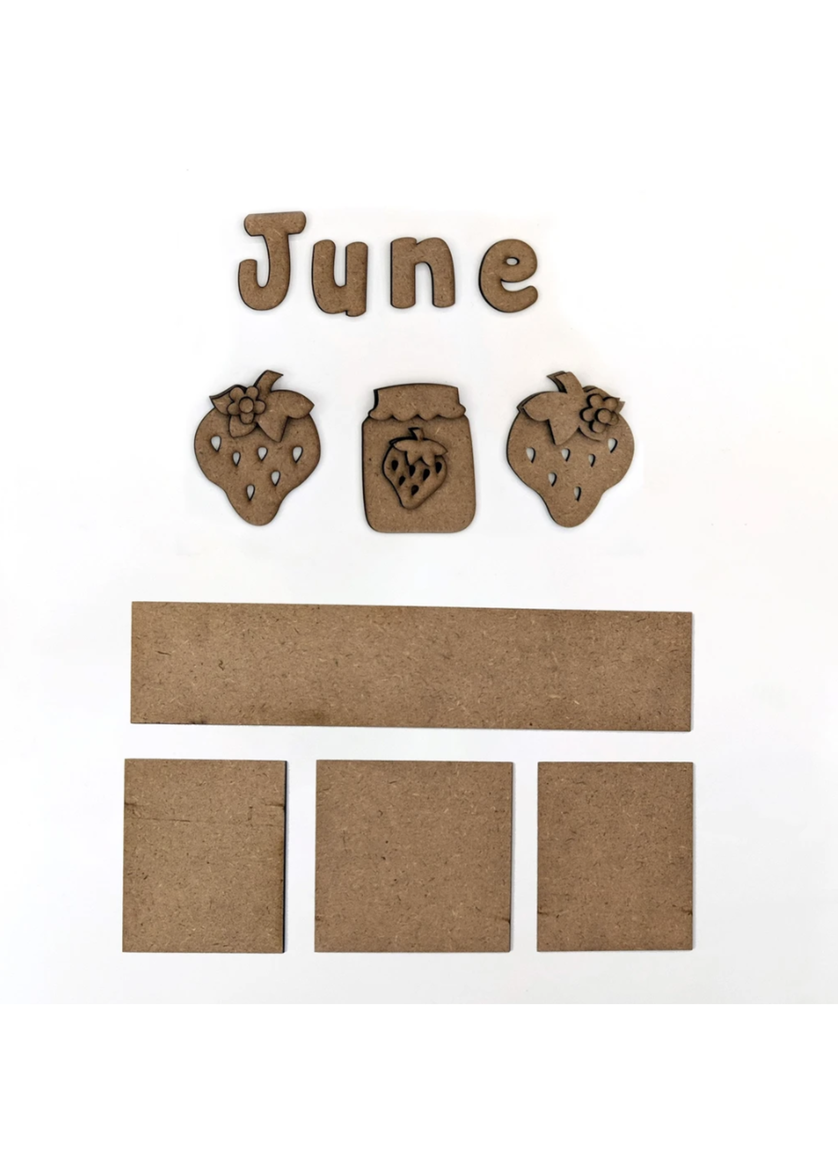 Foundations Decor FD June Monthly Calendar Kit