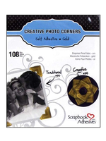 scrapbook adhesives 3L Photo Corners Gold