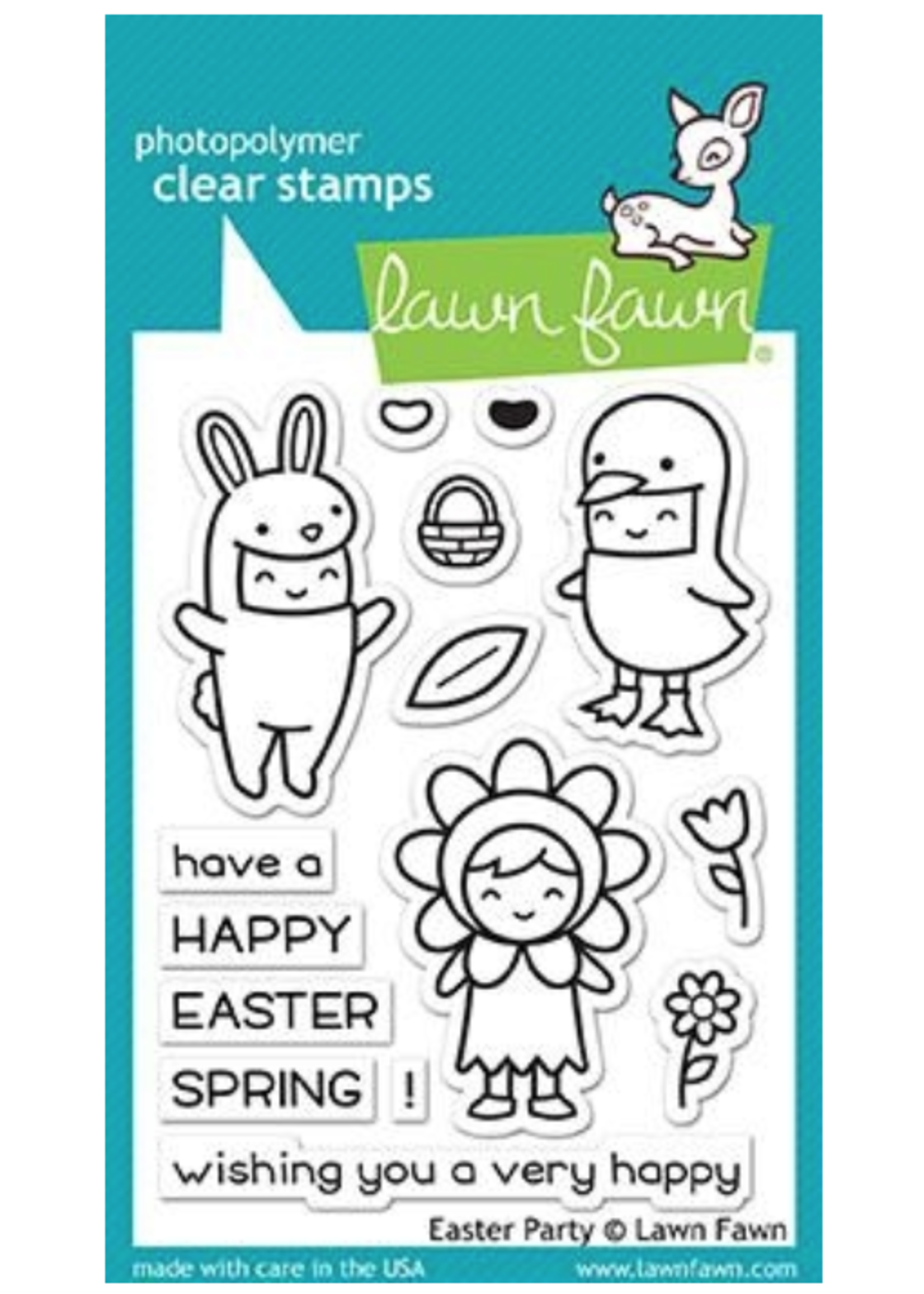Lawn Fawn Stamp Easter Party