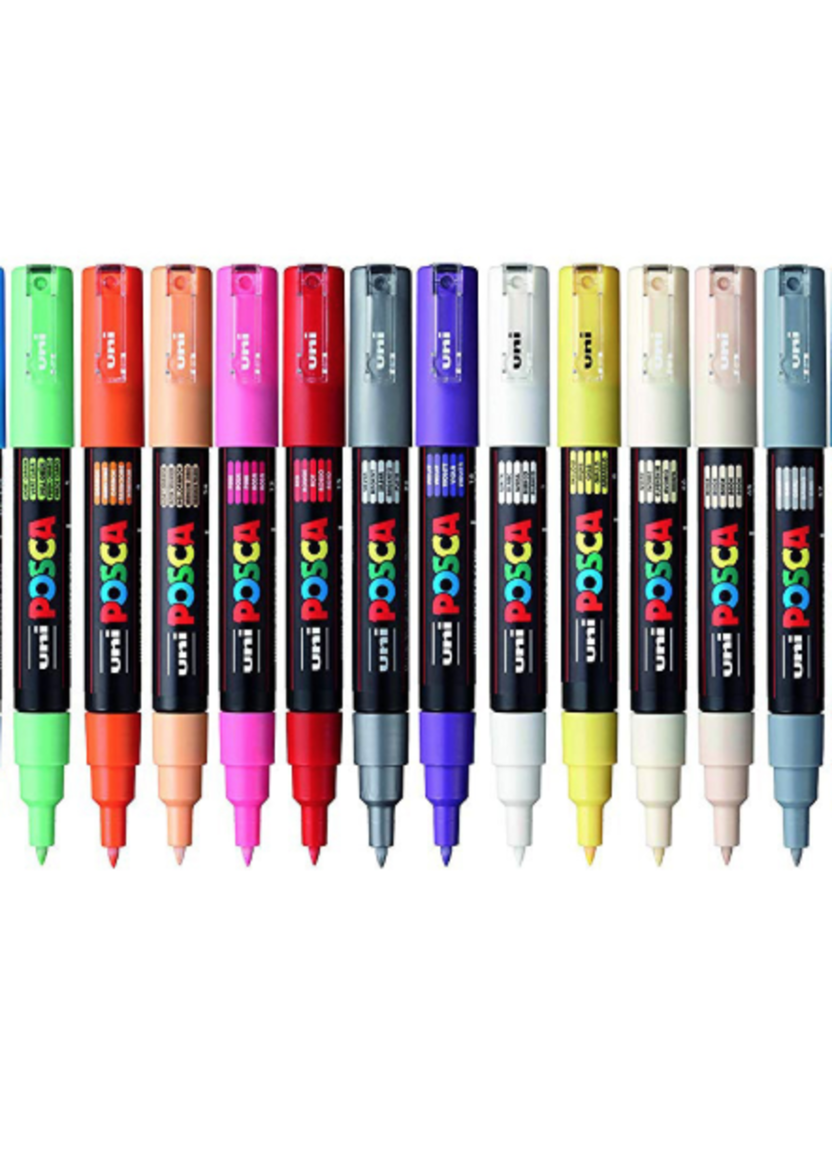 posca PC-1M: POSCA Paint Pens Extra Fine Tapered