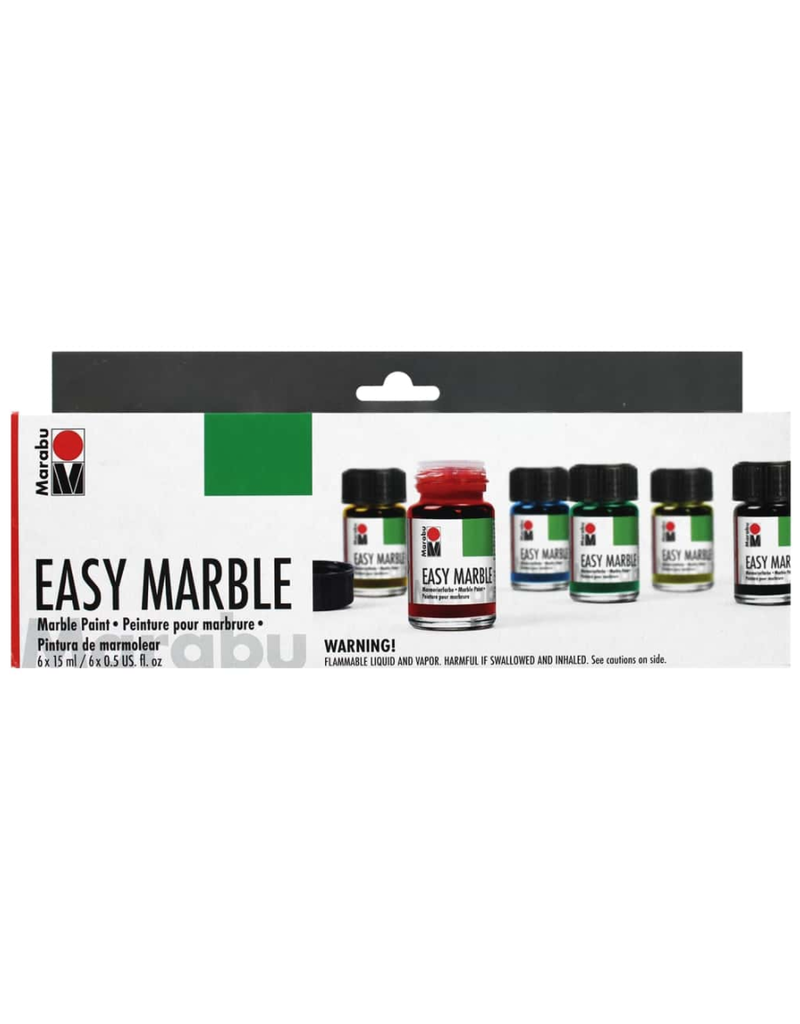 Marabu Easy Marble Paint Set Creative Escape