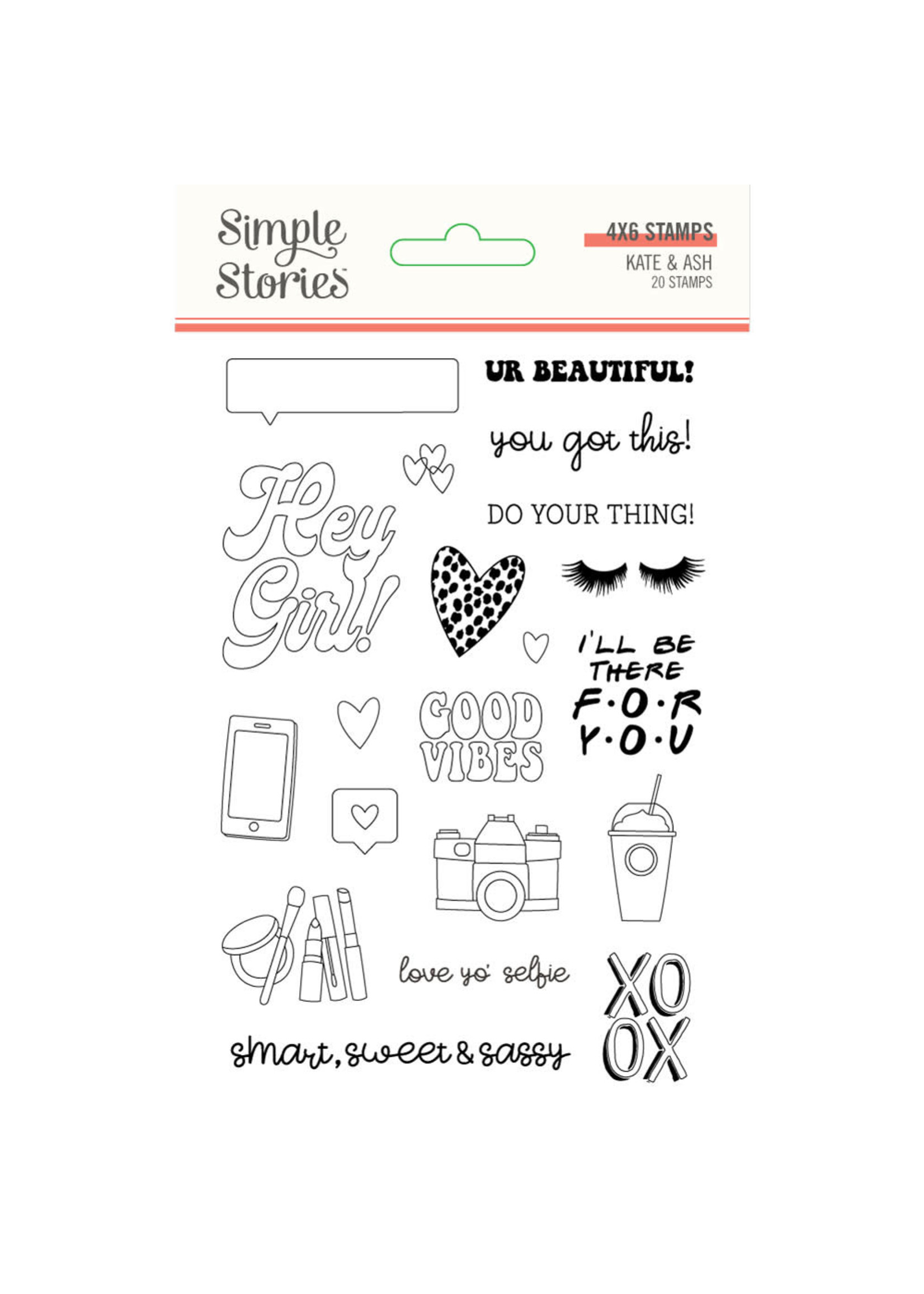 Simple Stories SS Stamps Kate & Ash