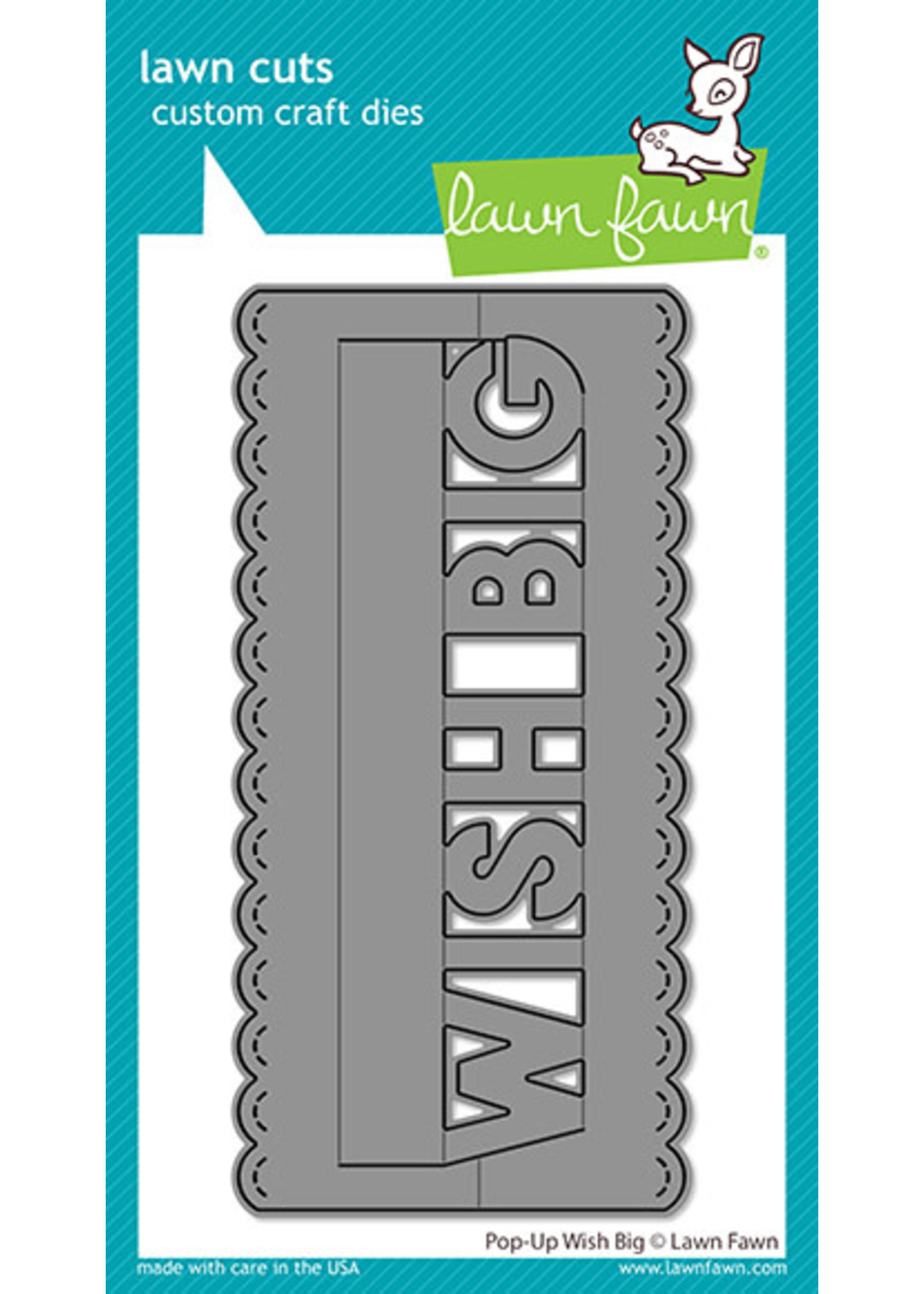 Lawn Fawn pop-up wish big die