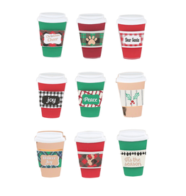 FSJ Christmas Cheer Coffee Cup Embellishments