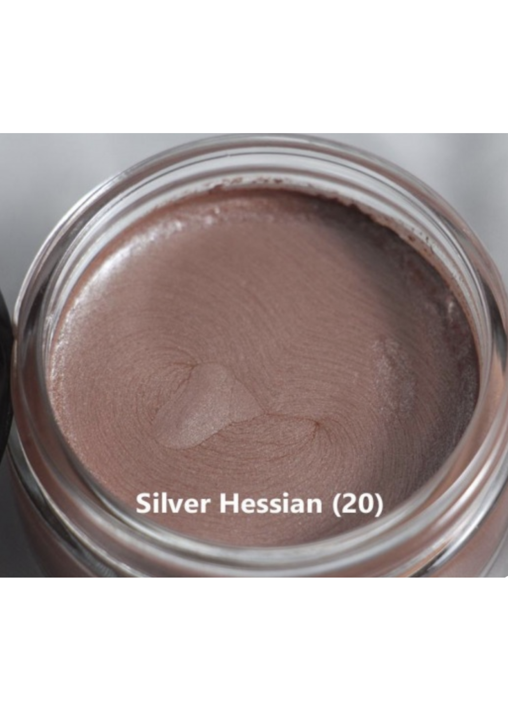 Cosmic Shimmer Metallic Gilding Polish: Silver Hessian