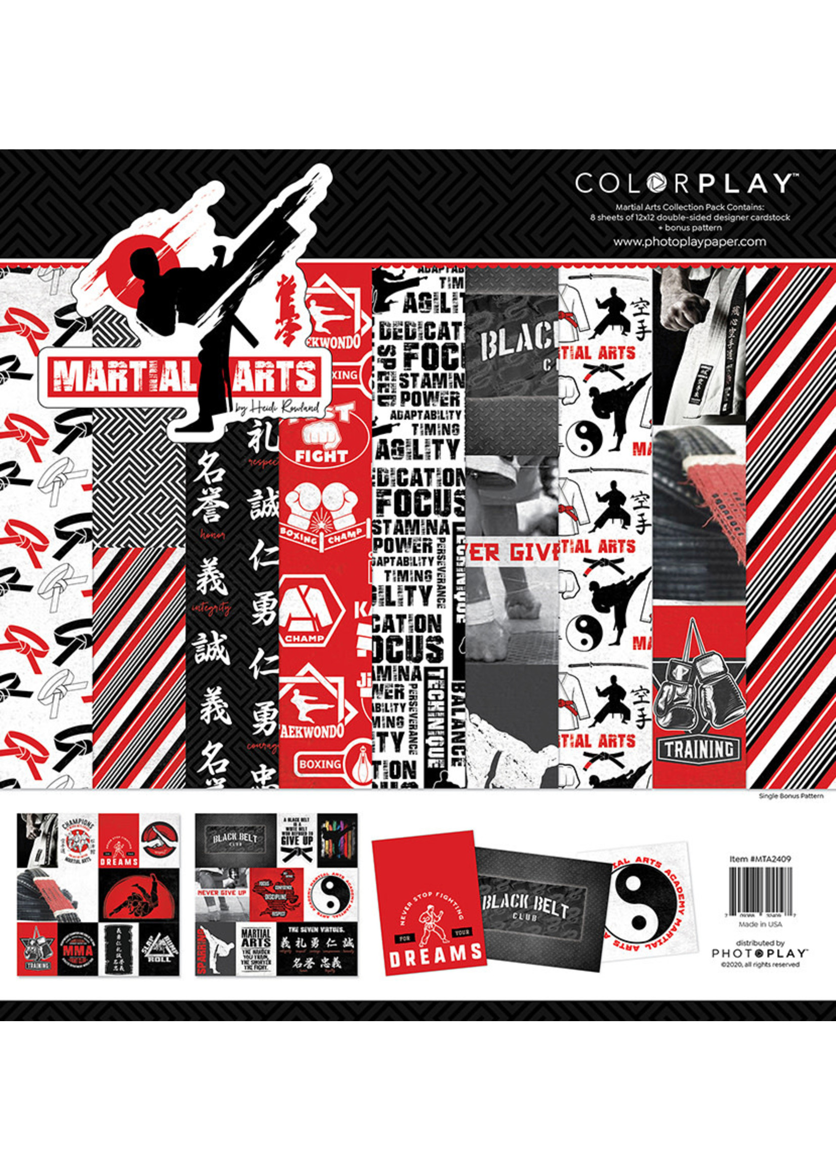 Photoplay Martial Arts Paper Pack