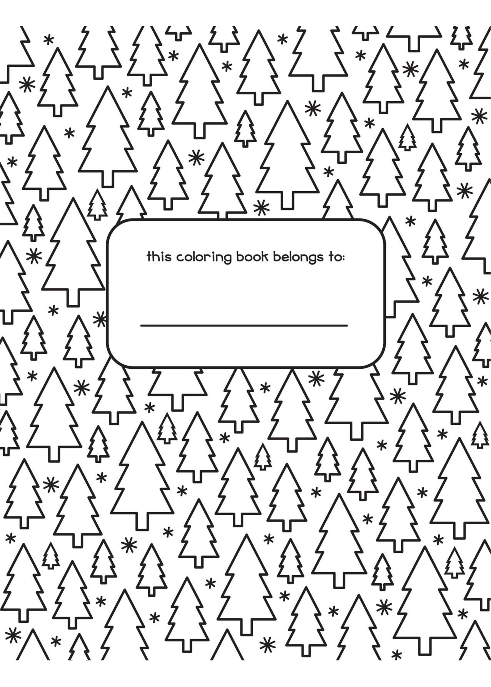 holiday coloring book