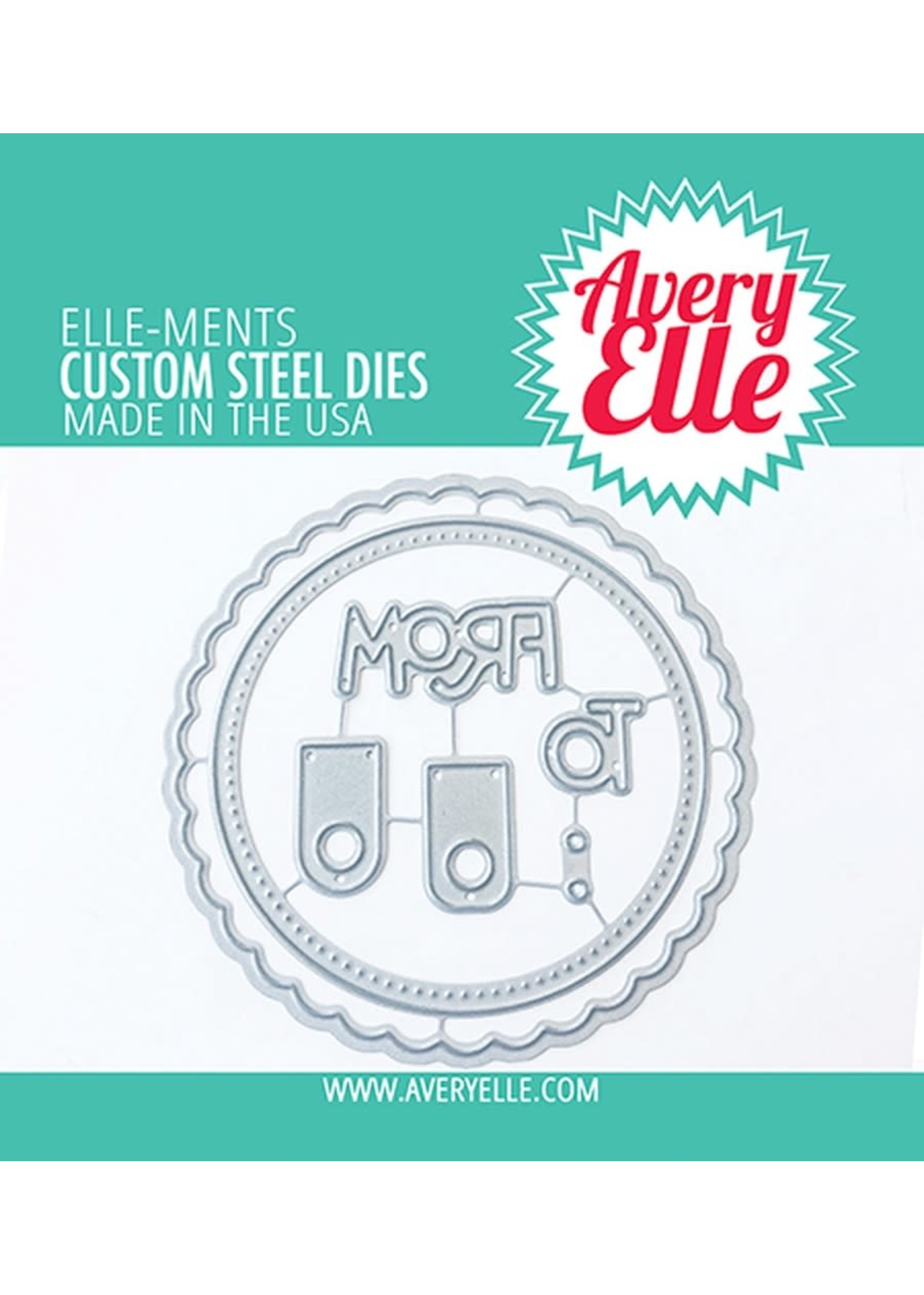 avery elle Die: Holiday Circle Tags Elle-ments