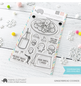 Mama elephant Gingerbread Cookies Stamp