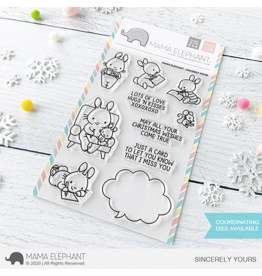 Mama elephant Sincerely Yours Stamp