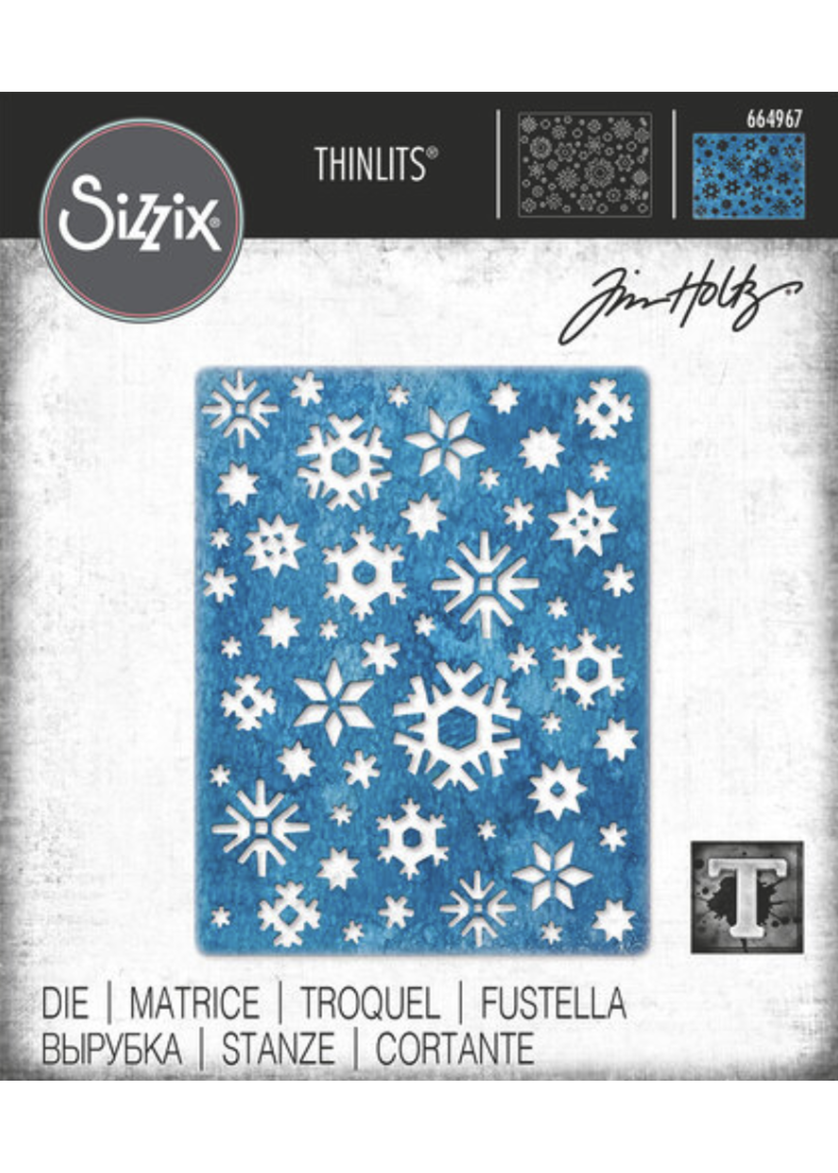 Tim Holtz Arctic Thinlits Die - Creative Escape