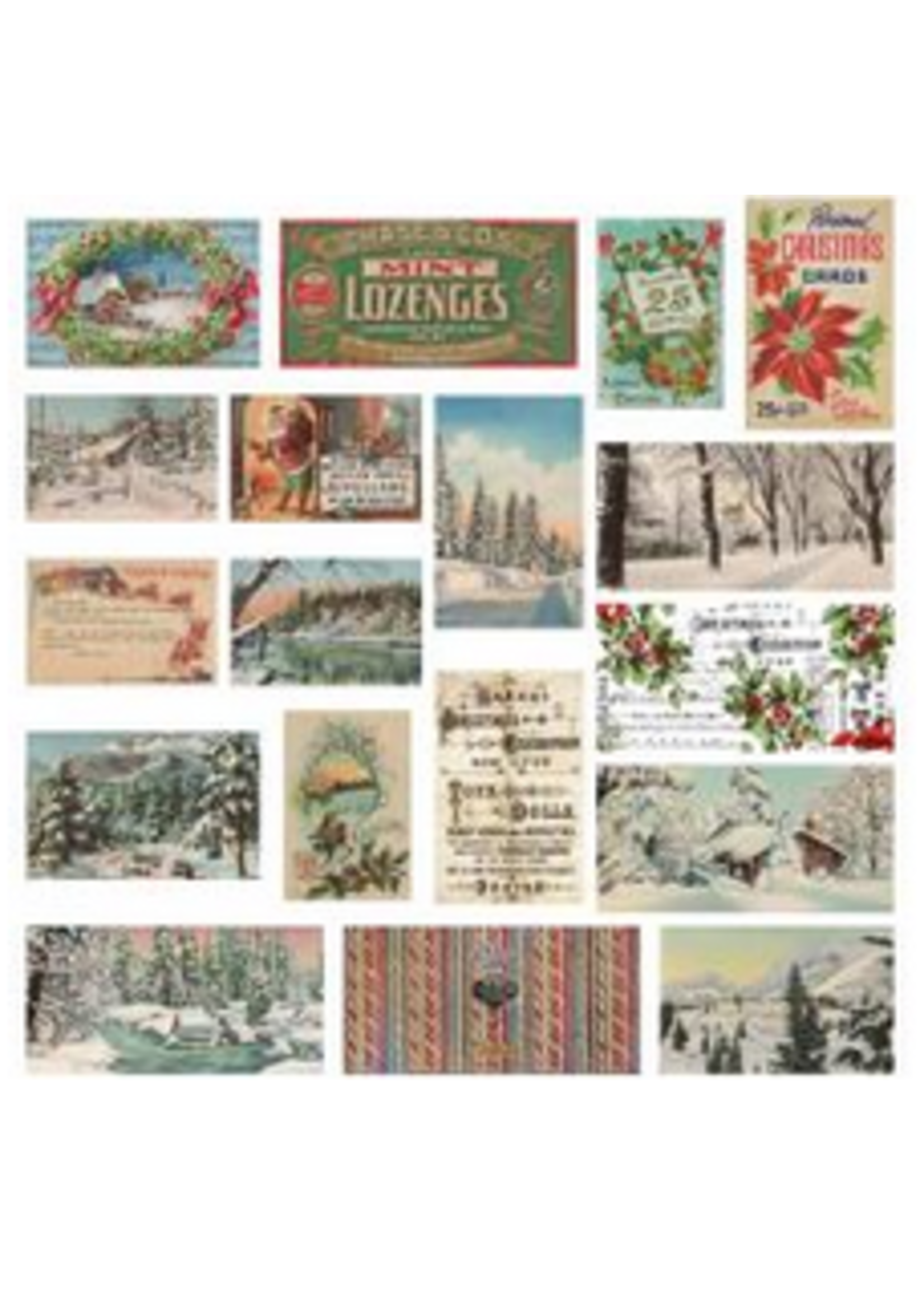 Tim Holtz Ideaology Vellum Scenes: Christmas
