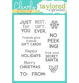 Taylored expressions PP Holiday Tags Stamp