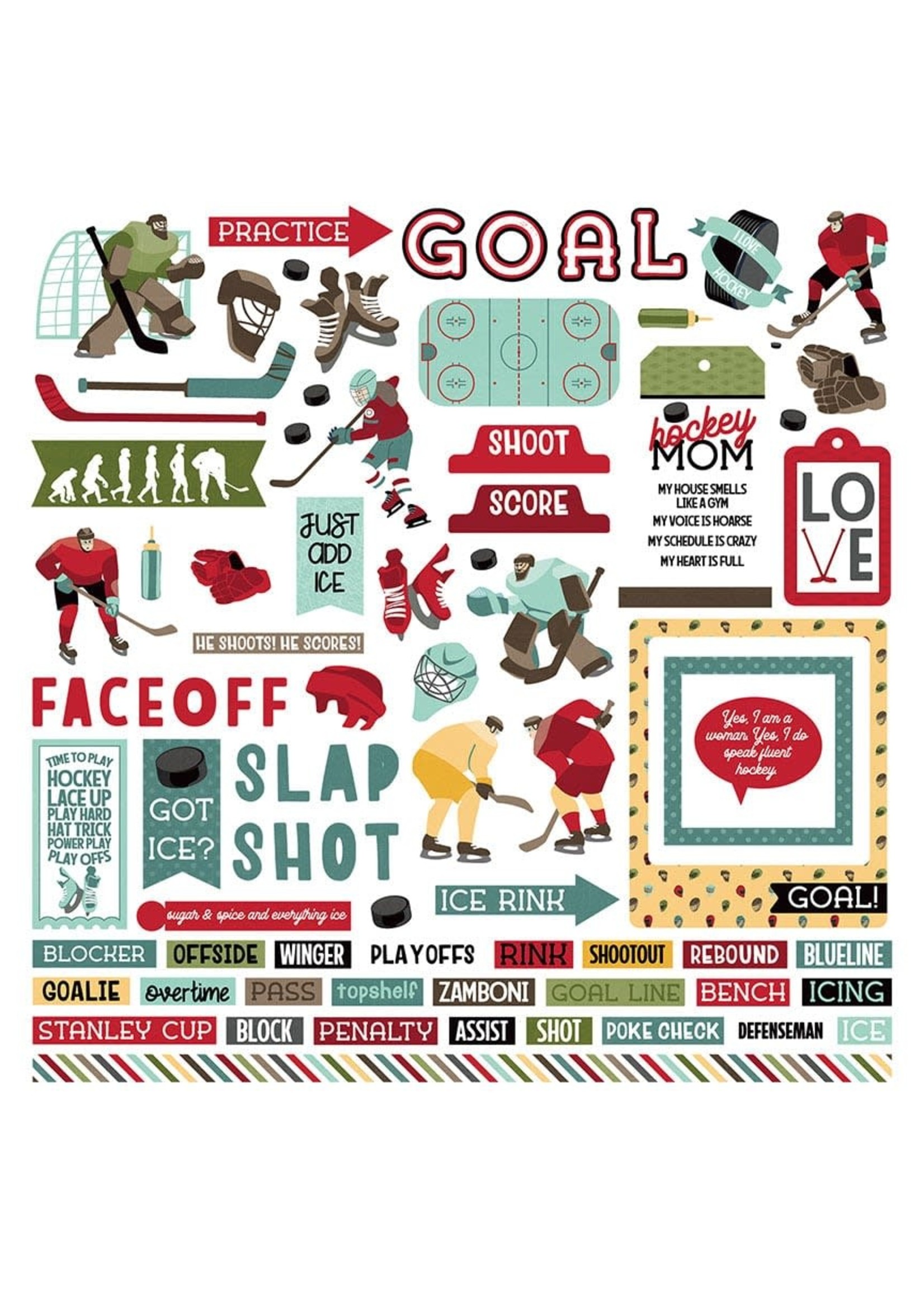 Photoplay The Hockey Life: Element Sticker