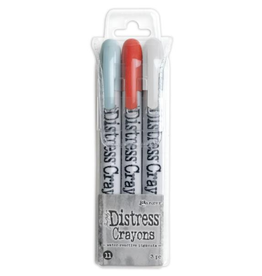 Tim Holtz Tim Holtz® Distress Crayon Kit #11 (Speckled Egg/Crackling Campfire/Nov. Color)