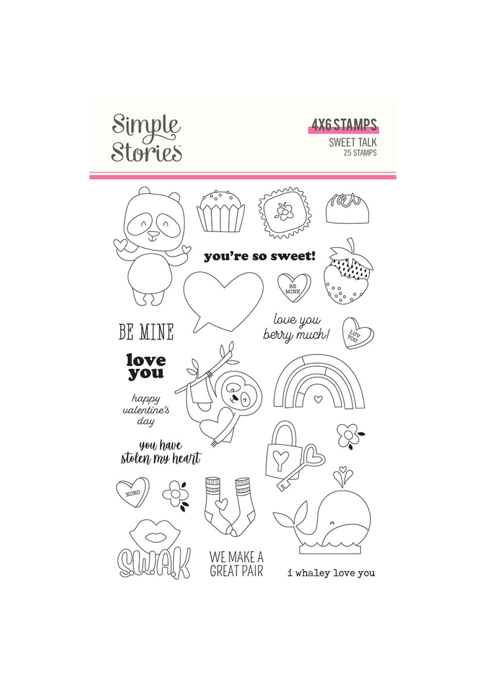 Simple Stories Sweet Talk :  Stamps