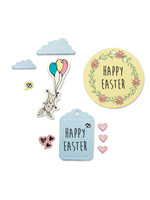 Sizzix Easter Fun Framelits Die w/Stamps