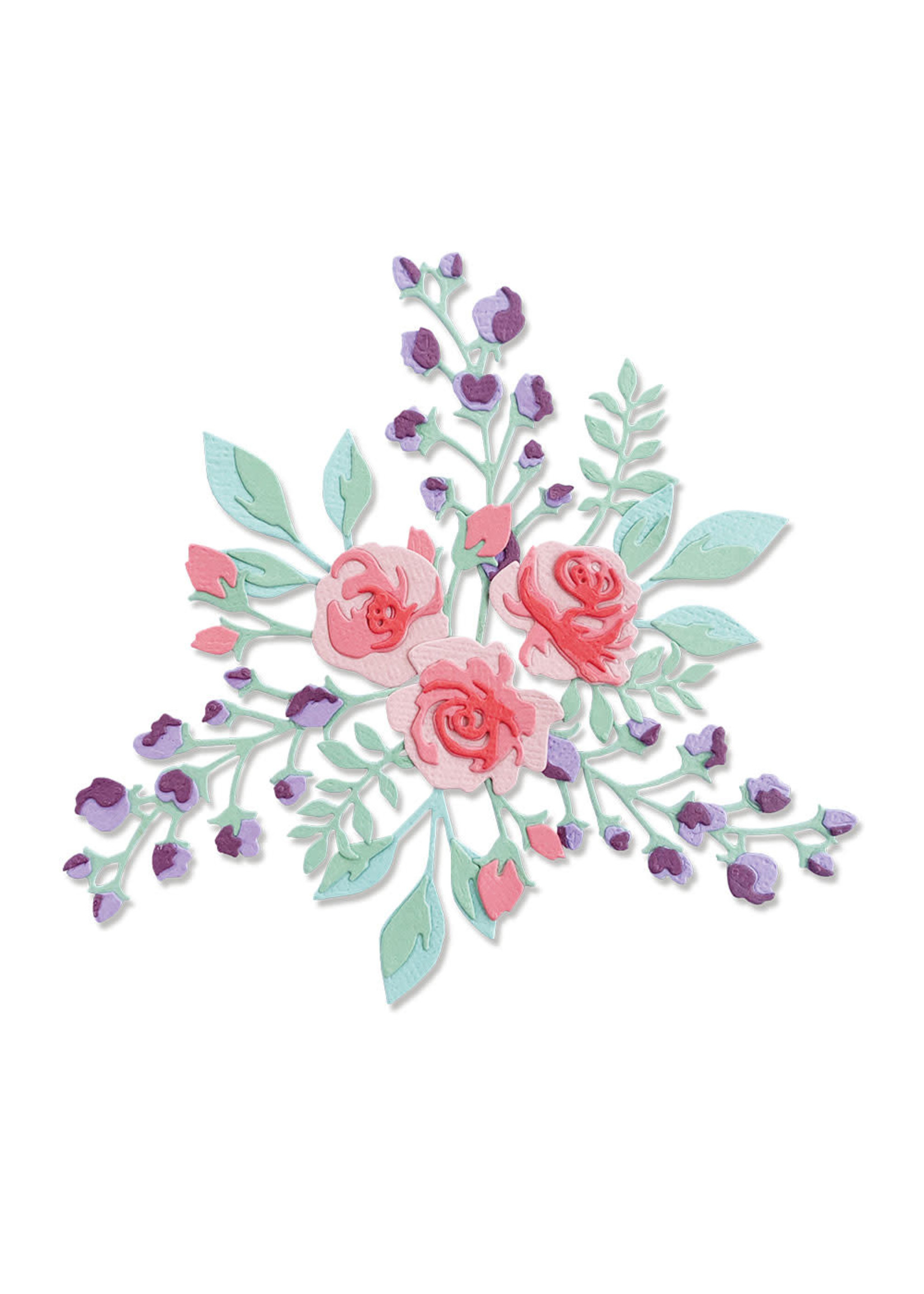 Jen Long-Philipsen Floral Layers #2 Thinlits Die Set