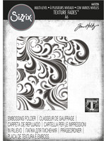 Tim Holtz Swirls: Texture Fades Embossing Folder