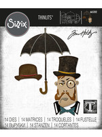 Tim Holtz The Gent Thinlits Die Set