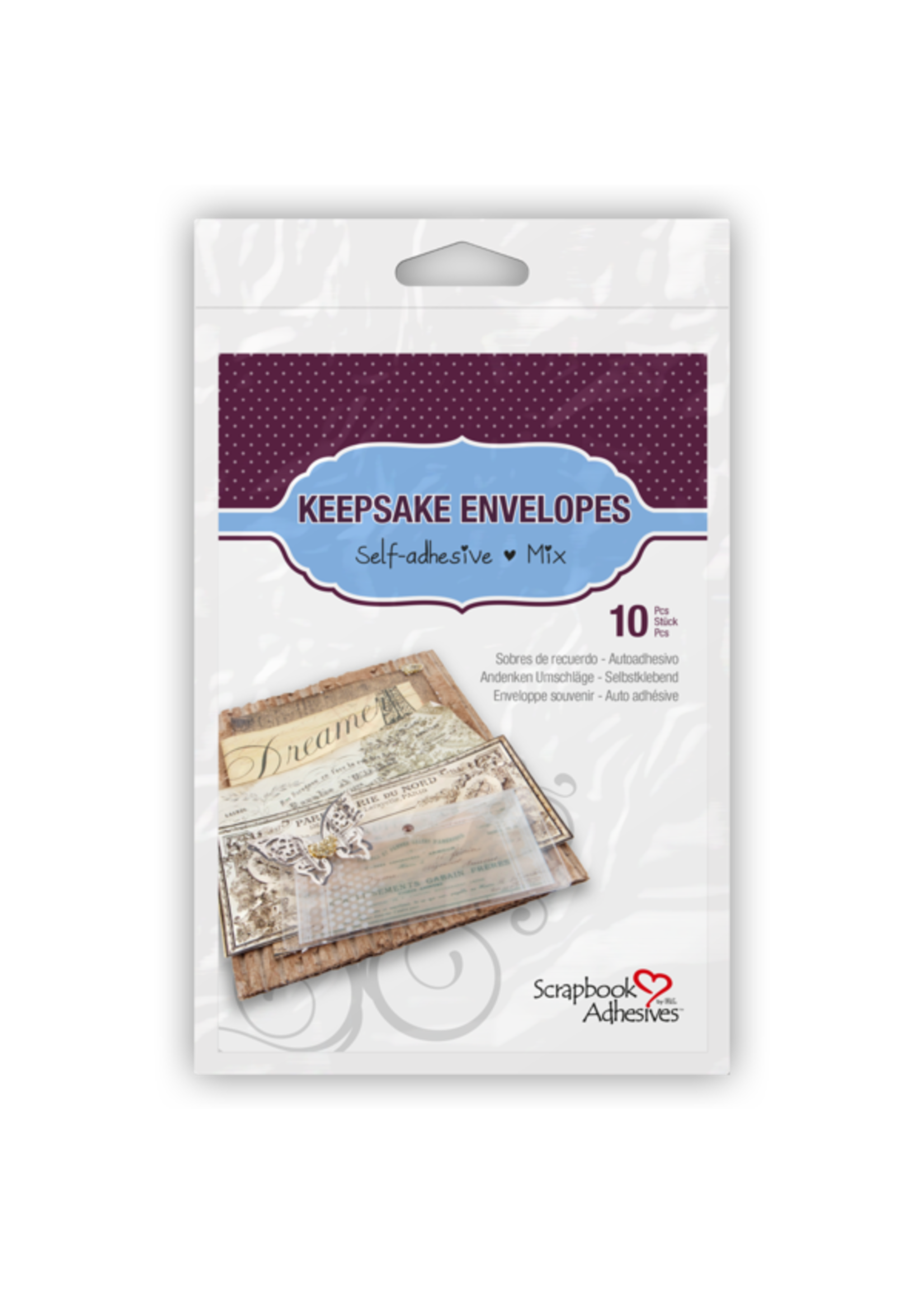 scrapbook adhesives Keepsake Envelopes Mix