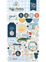 Echo Park Welcome Baby Boy:  Puffy Stickers