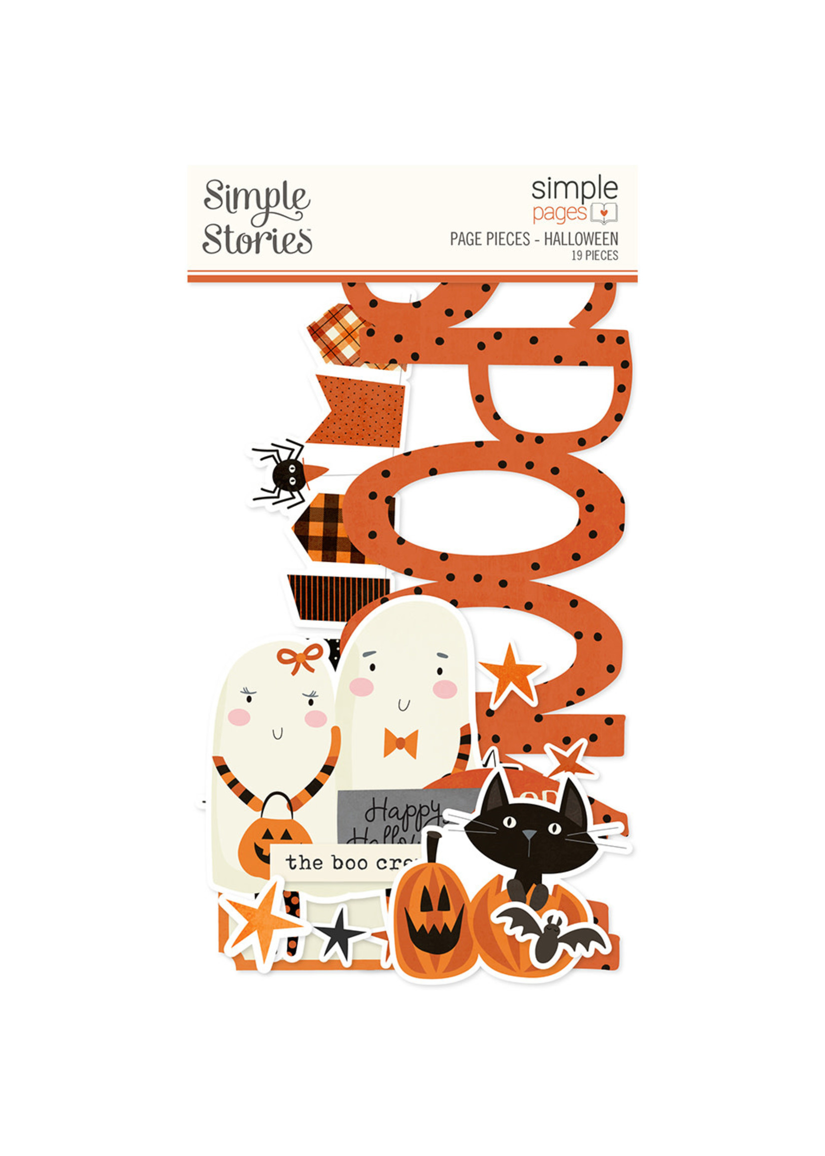 Simple Stories Simple Pages Page Pieces - Halloween