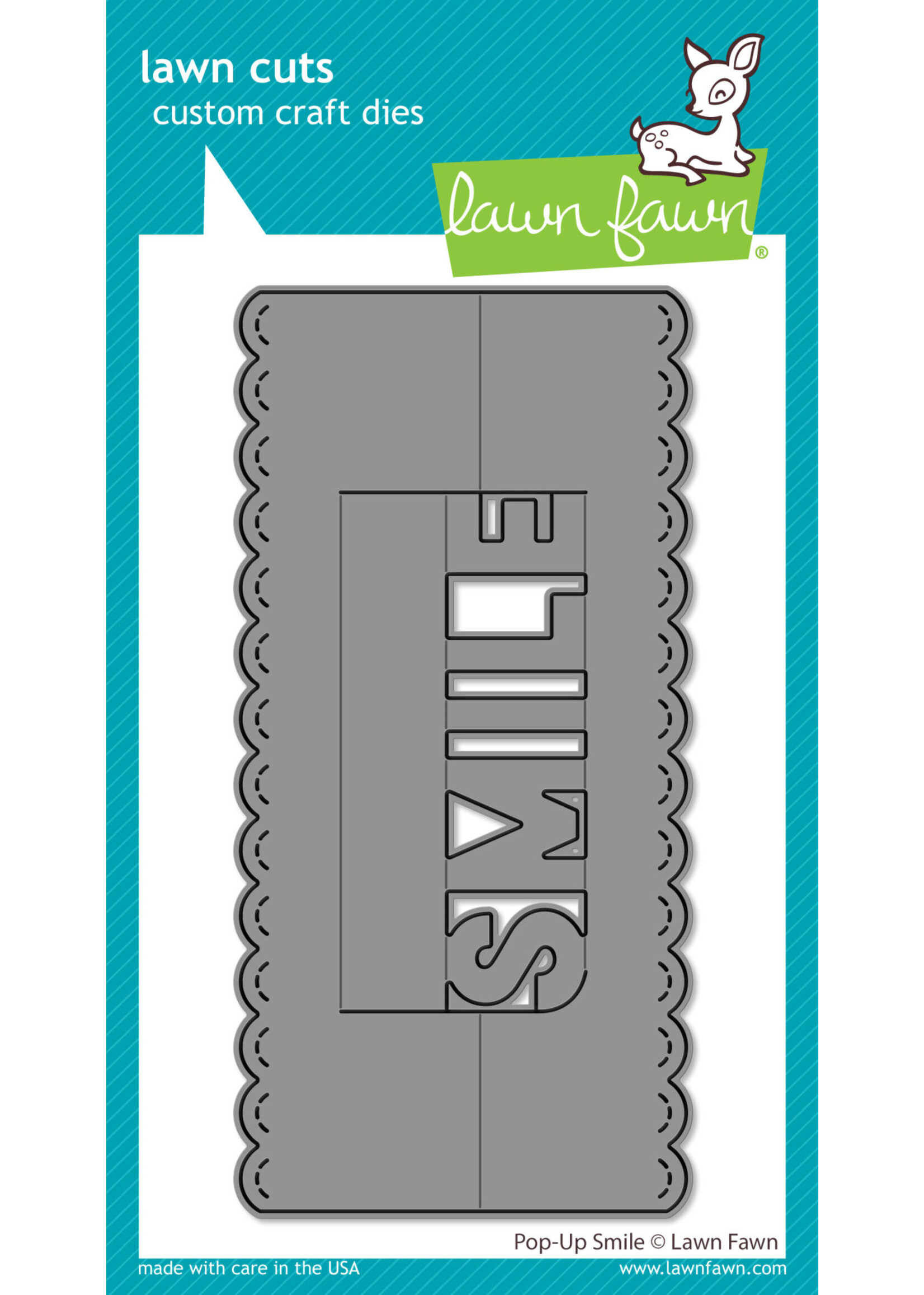 Lawn Fawn pop-up smile die