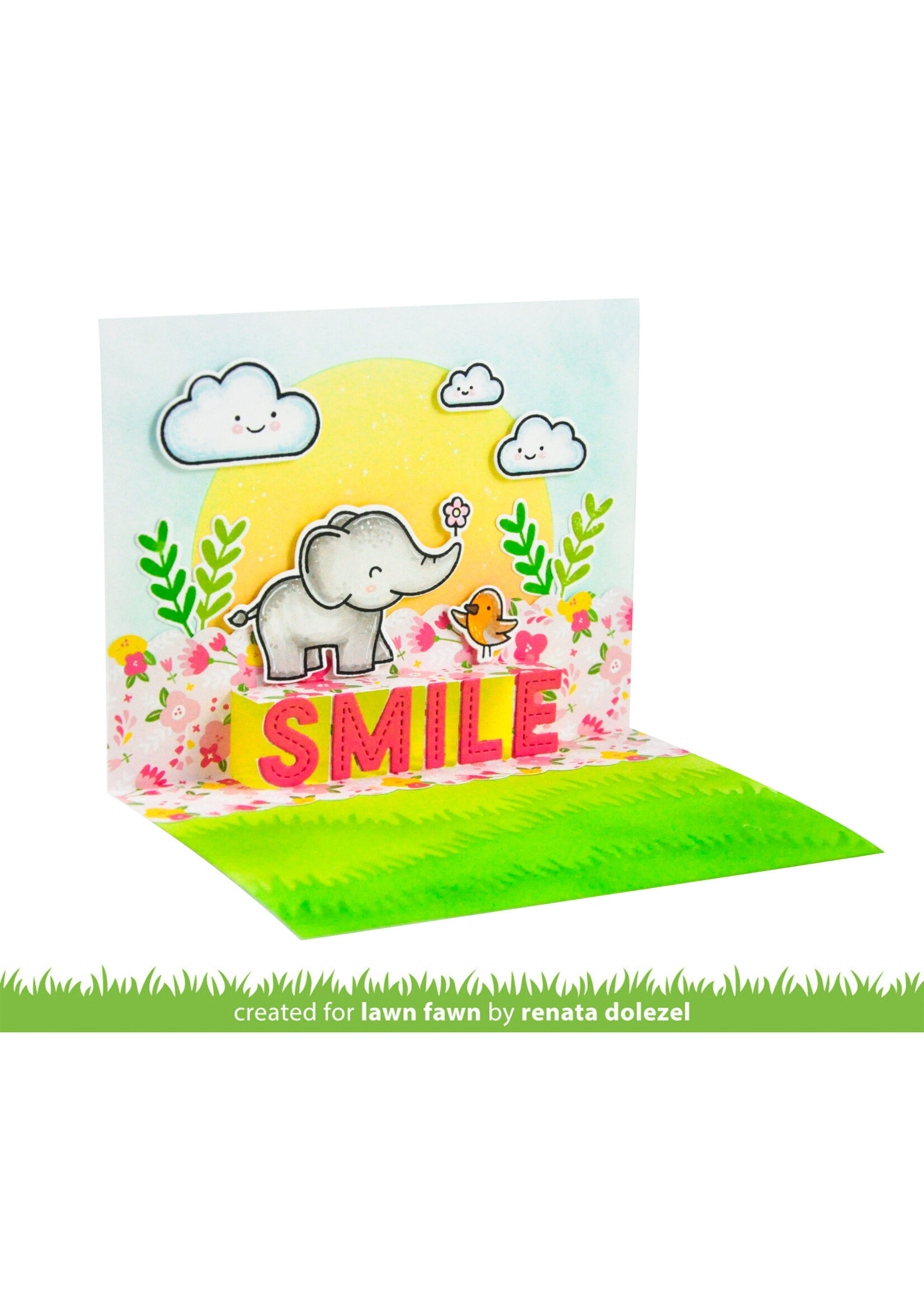Lawn Fawn pop-up smile die