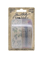 Tim Holtz Linen Tape: Agenda