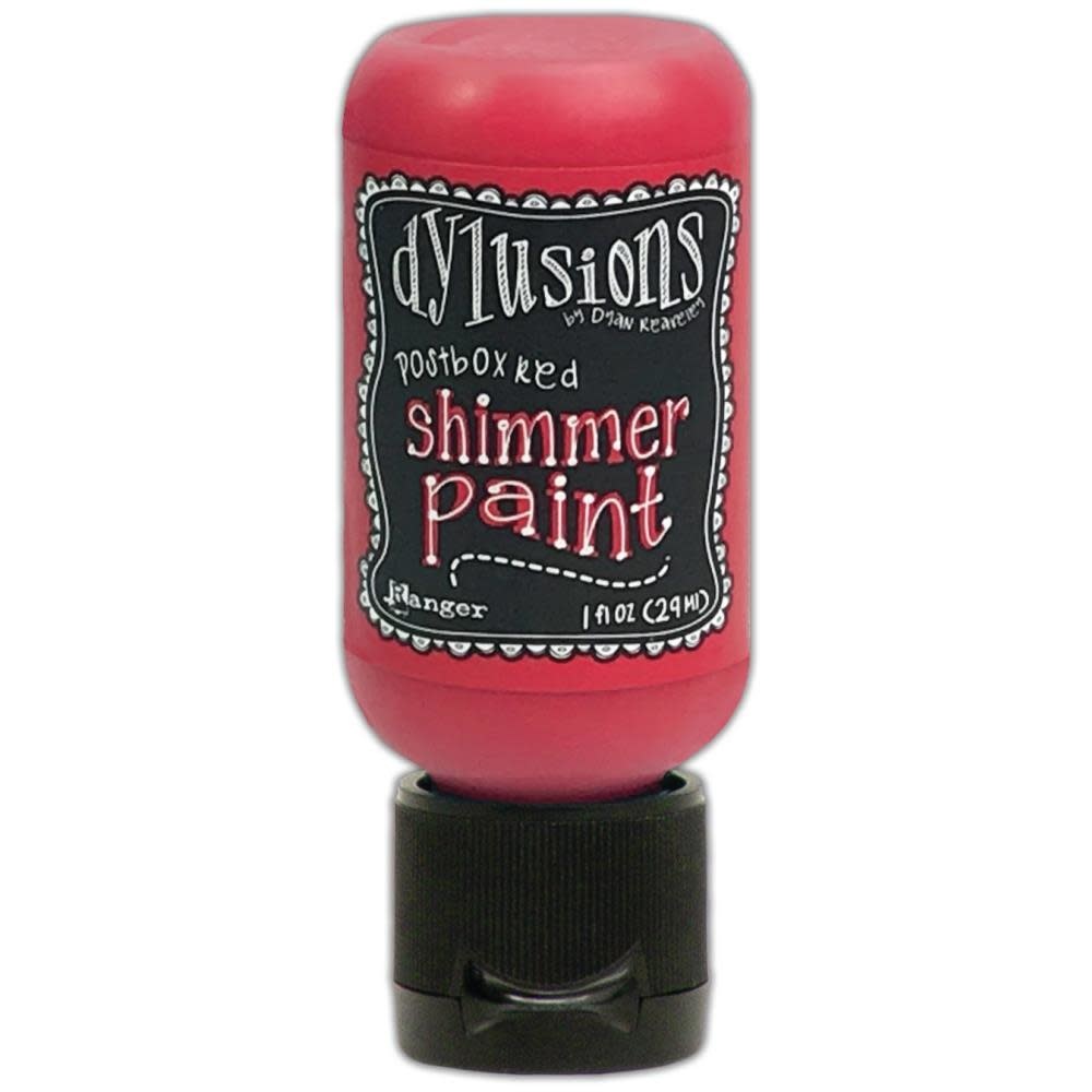 RANGER Postbox Red Shimmer Paint Creative Escape