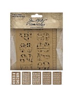 Tim Holtz Stencil Cards