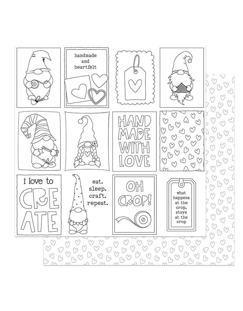 Photoplay Crafting With My Gnomies Paper:  Color Me Cards