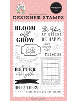 Carta Bella Flower Garden: Bloom & Grow Stamp Set