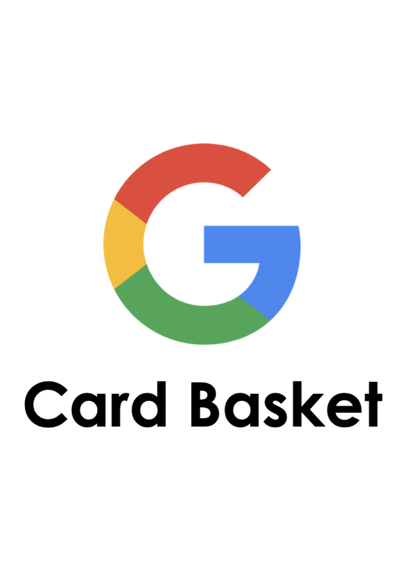 Google Card Basket