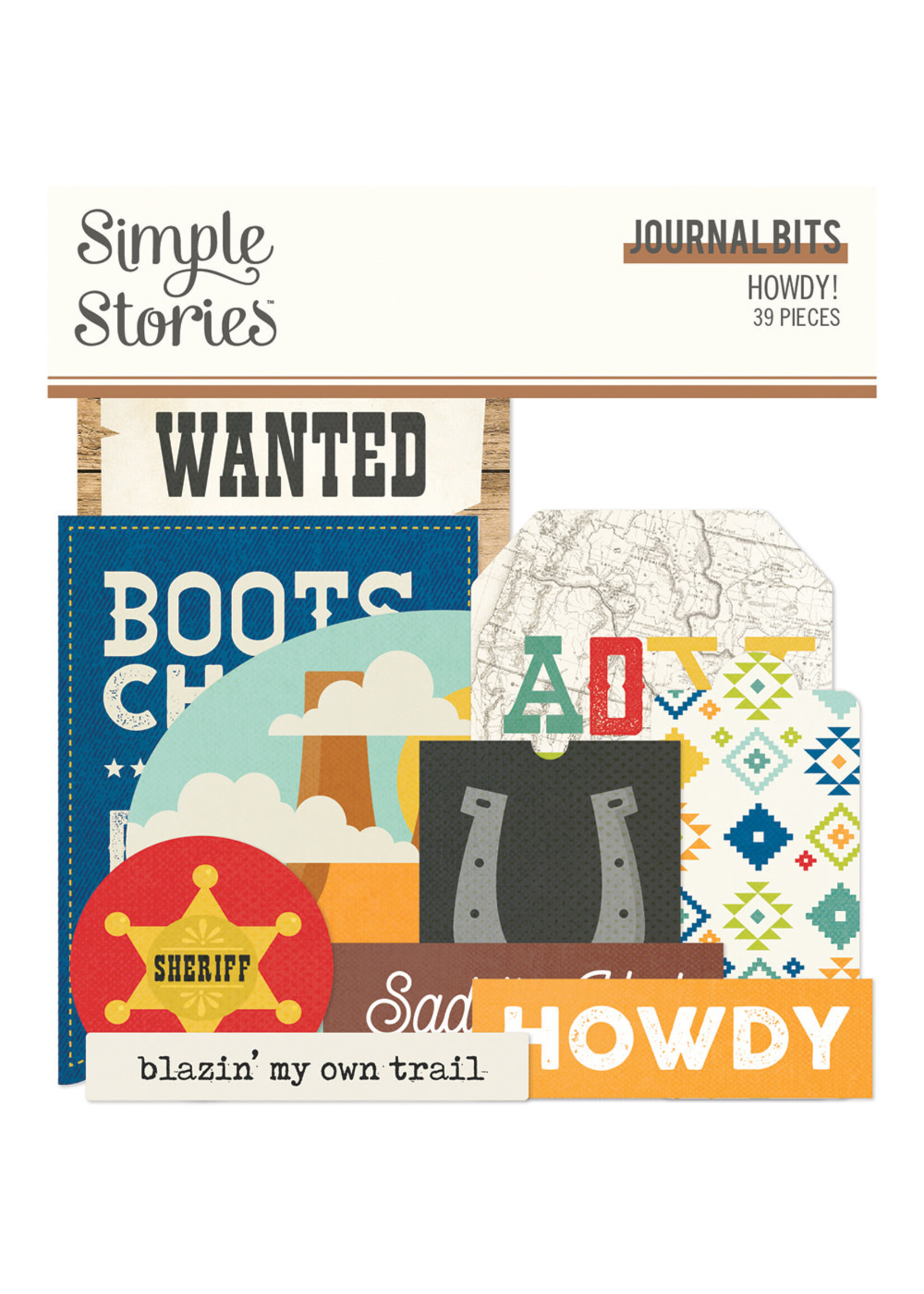 Simple Stories Howdy! - Journal Bits