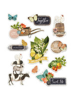 Simple Stories Simple Vintage Farmhouse Garden - Layered Stickers