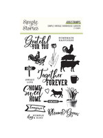 Simple Stories Simple Vintage Farmhouse Garden - Stamps