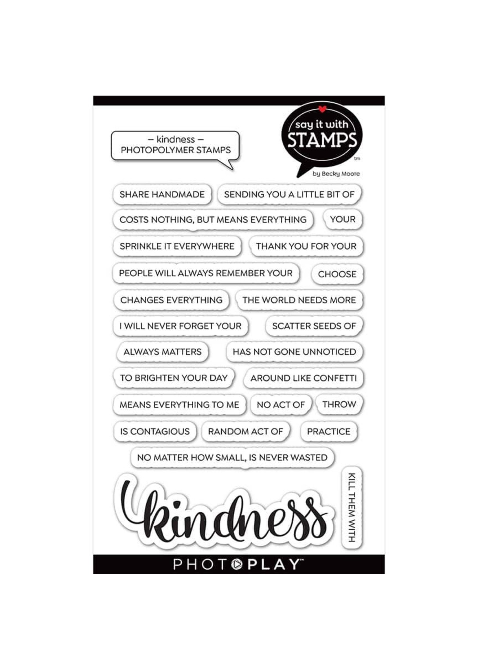 Photoplay Kindness  Stamps