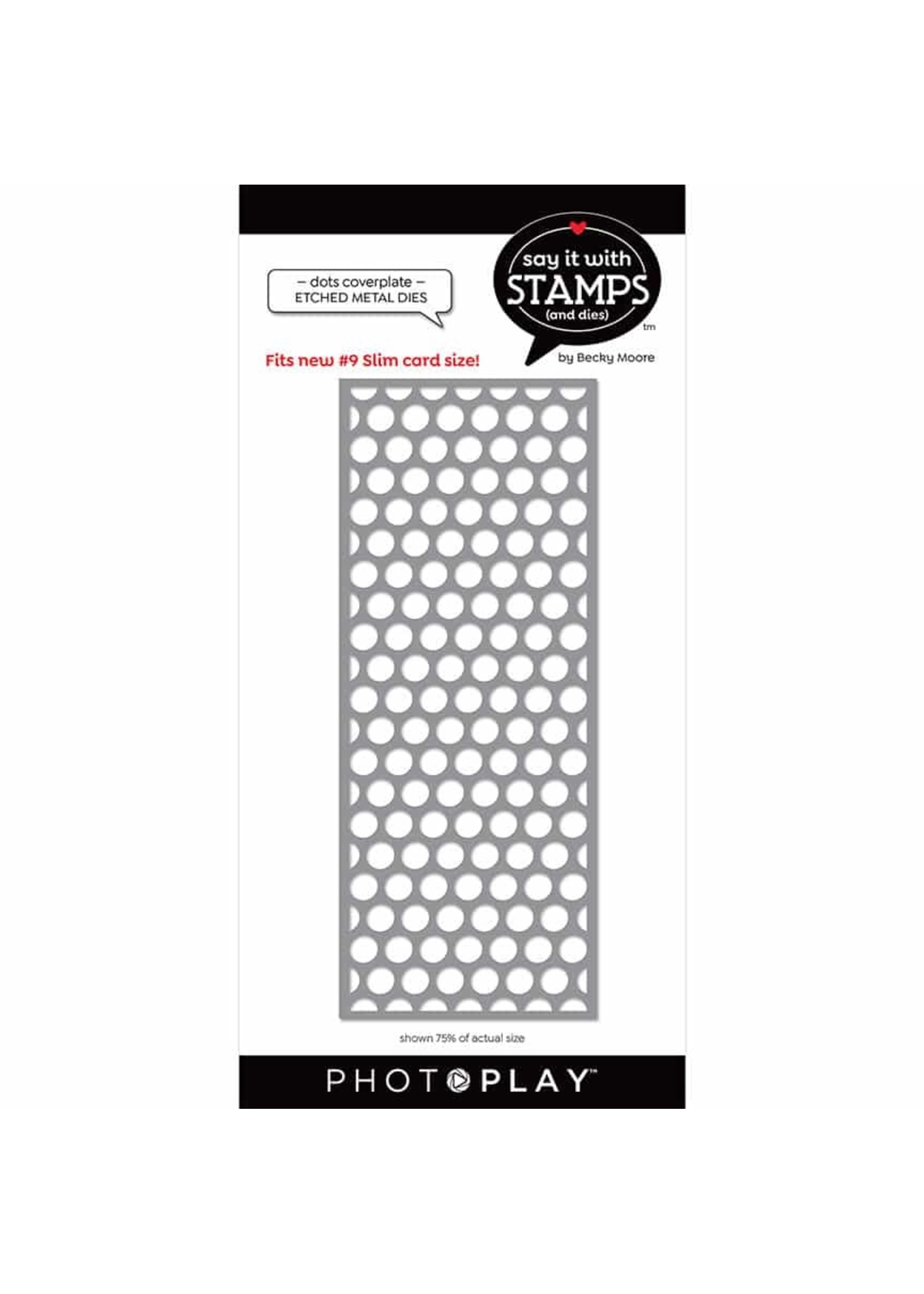 Photoplay #9 Dots Coverplate Dies