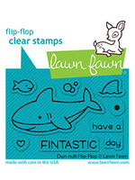 Lawn Fawn duh-nuh flip-flop stamp