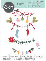 Sizzix Christmas Borders Die