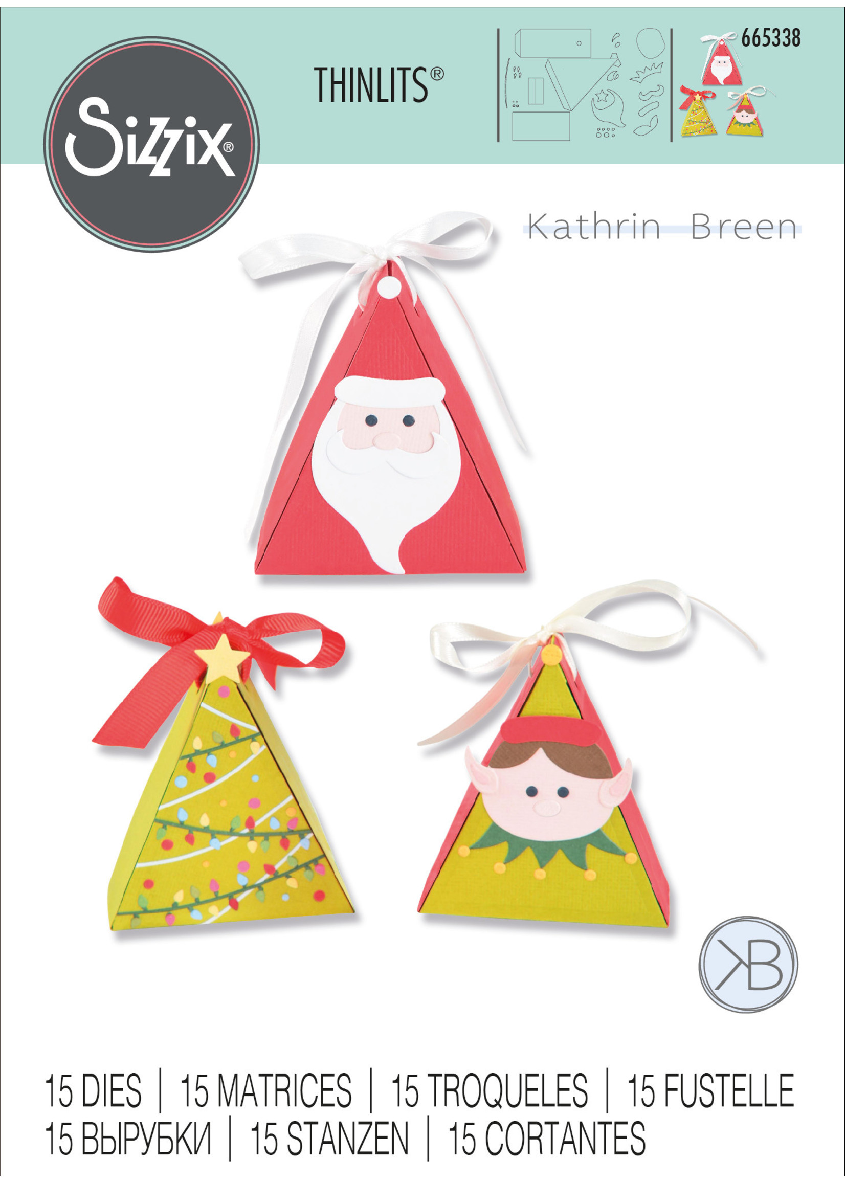 Kath Breen Christmas Character Box  Die