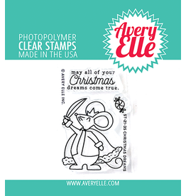 avery elle Christmas Dreams Clear Stamps