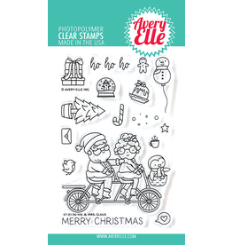 avery elle Mr. & Mrs. Claus Clear Stamps